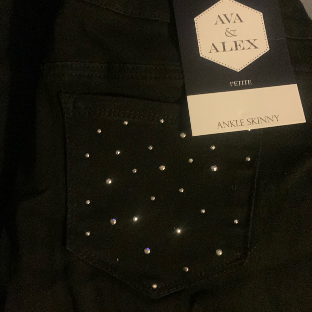 Black ankle jeans skinny